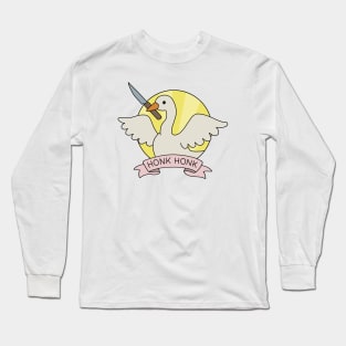 Honk Honk - Goose Long Sleeve T-Shirt